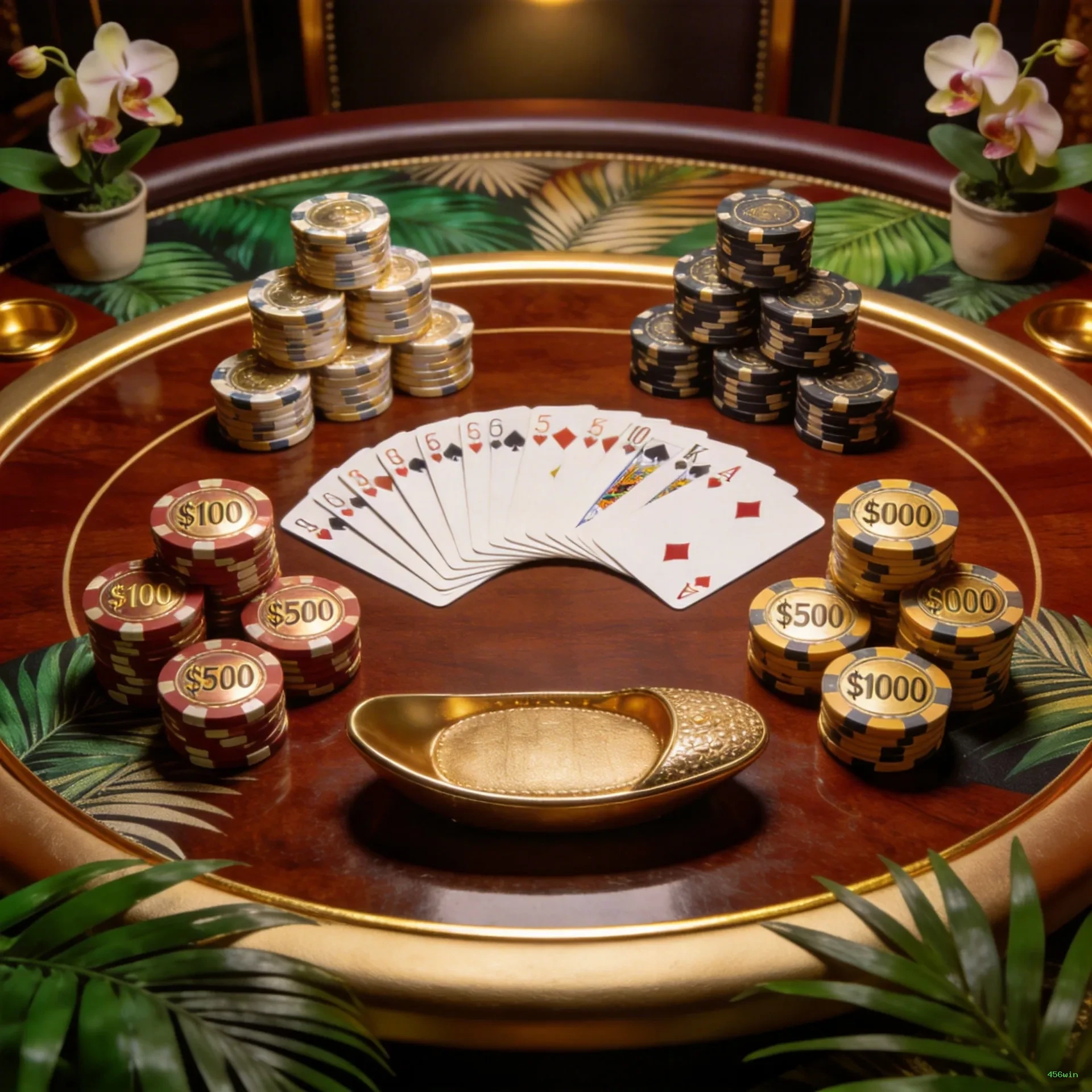 Roleta e blackjack 456win